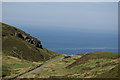 NR5908 : Parking area for the Mull of Kintyre lighthouse by Leslie Barrie