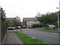 Junction of  Fairfield Close and Bellevue Lane