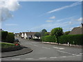 The entrance into Y Wern housing estate