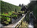 Entrance to Bide-a-Wee Cottage Gardens