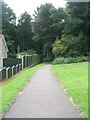 Footpath - near Viewlands, The Fairway