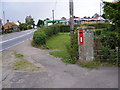 TM3560 : A12 Main Road at Stratford Corner & Stratford Corner Postbox by Geographer