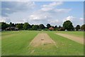 The cricket pitch at Wisborough Green