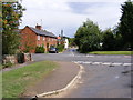 TM3958 : Gromford Lane at Snape Crossroads by Geographer