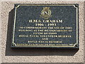 NS5664 : HMS Graham Plaque by Jim Smillie