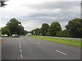 The A449 heading past Dobbie