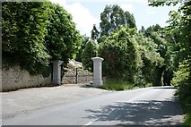 O2610 : Gateway on the old main road at Drummin by Simon Mortimer