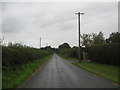 Country road near Longridge in Staffordshire