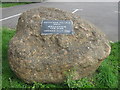 Memorial Stone for Sellindge Village Hall