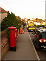 SZ0491 : Parkstone: postbox № BH14 169, Palmerston Road by Chris Downer