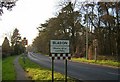 Entering Bladon (A4095)