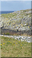 Coastal rock formation south of Claddach