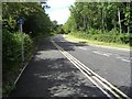 Road adjacent to UWE and the Stoke Park Estate