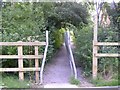 Footpath to Stoke Park Estate