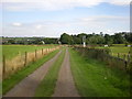 Road from Lightcliffe Cricket Ground to Till Carr Lane