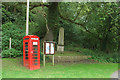 Phone box & monument