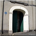Entrance to Carmarthen workhouse