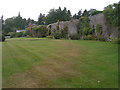 Within the walled garden of Brechin Castle