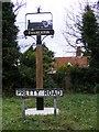 TM4365 : Theberton Village Sign by Geographer