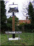 TM4365 : Theberton Village Sign by Geographer