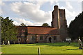 The north side of All Saints Church.