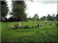 SO4589 : Graves in the churchyard at Acton Scott by Basher Eyre