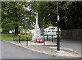 The Stetchworth War Memorial in Church Lane