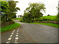 The Border at Altnamachin - from the North