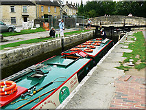 ST8260 : Canal boat on the way down the Kennet and Avon canal (7) by Brian Robert Marshall
