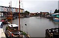 The Floating Harbour in Bristol