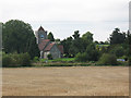 View across the fields to St Botolph