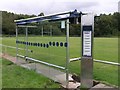 Viewing stand - or bus stop shelter?