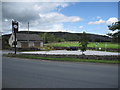 Car park of the Helwith Bridge Inn