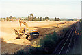 M20 motorway construction at Sandyhurst Lane