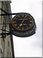 Clock at bottom of Park Street