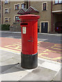 Queen Elizabeth II Pillar Box in Wapping Lane, London E1