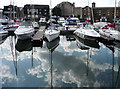 TQ3480 : St Katharine Docks, London E1 by Christine Matthews