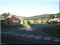 Looking from Ludlow Road into Stretton Farm Road