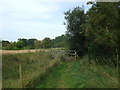 Footbridge over small stream