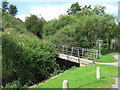 NZ1125 : Footbridge at Butterknowle by peter robinson