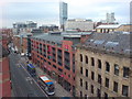 View along Portland Street, Manchester