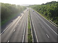 M26 Motorway heading to the M25