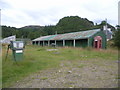 Disused petrol station and telephone box, Gruinard