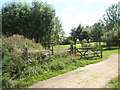 Gate into Severn Meadows Golf Club