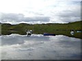 Moored boats, Loch Charlabhaigh