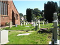 Graves in All Saints Churchyard