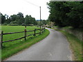 Rotherbridge Lane approaching Rotherbridge Farm