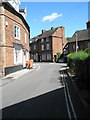 Looking from the old school into Westbourne Street