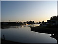 TG4117 : River Thurne at dawn by Alan Hawkes