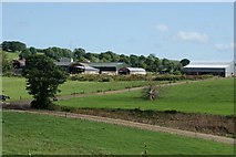 T1657 : Farm on the slopes of Banogehill by Simon Mortimer